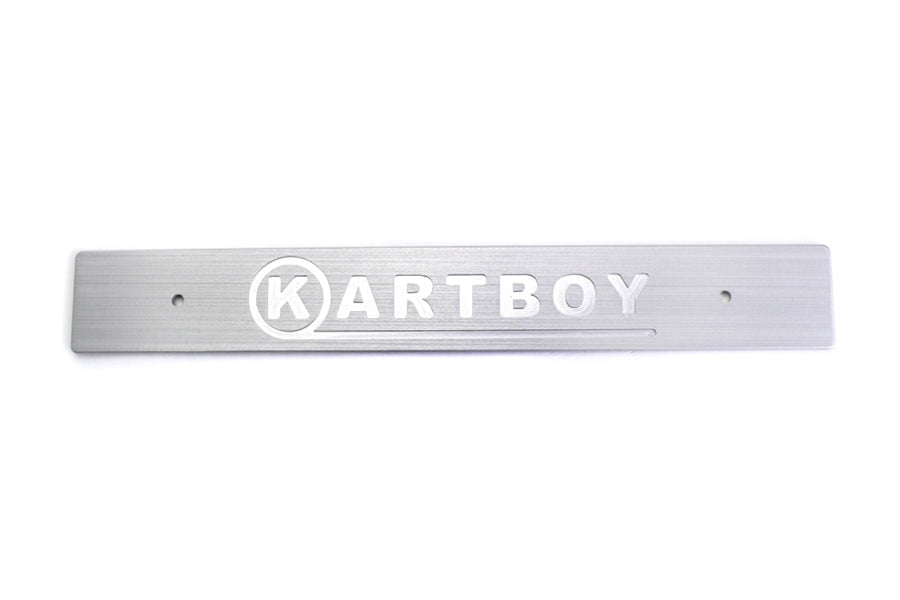 Kartboy Front License Plate Delete (Silver) - 2006-2021 Subaru WRX / STI